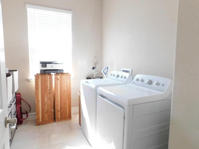 Inside laundry/storage room
