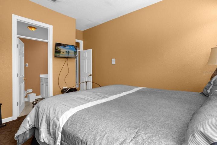 Bedroom 2 with ensuite bathroom