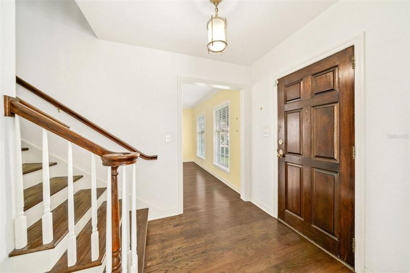 Charming foyer.