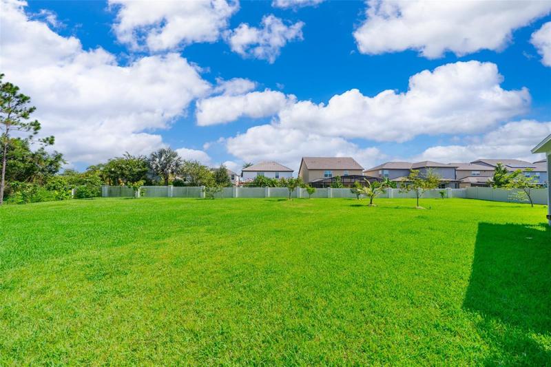 Rear yard