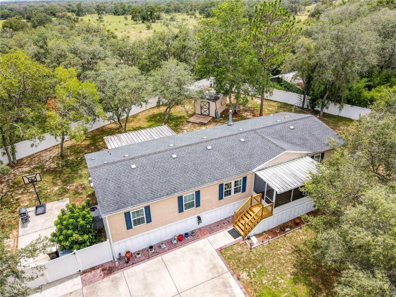 Aerial View of Home