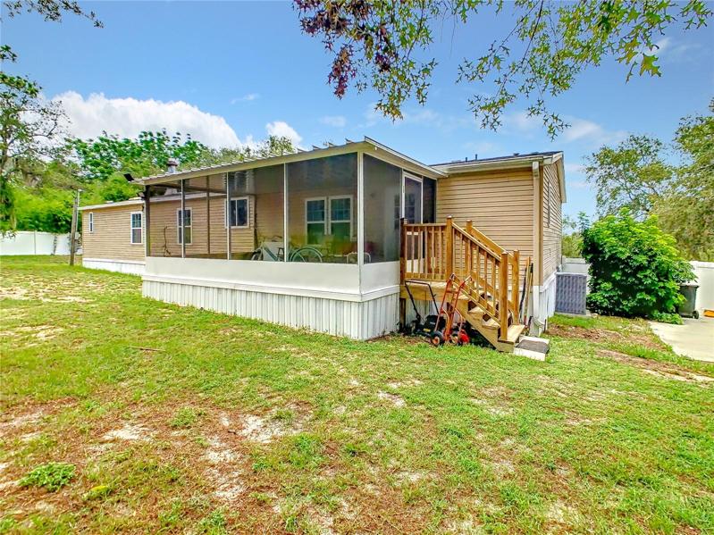 Rear View of Home