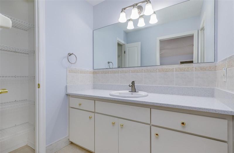 Master Bath with NEW Quartz countertop