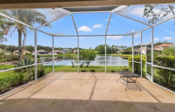 Back screened patio