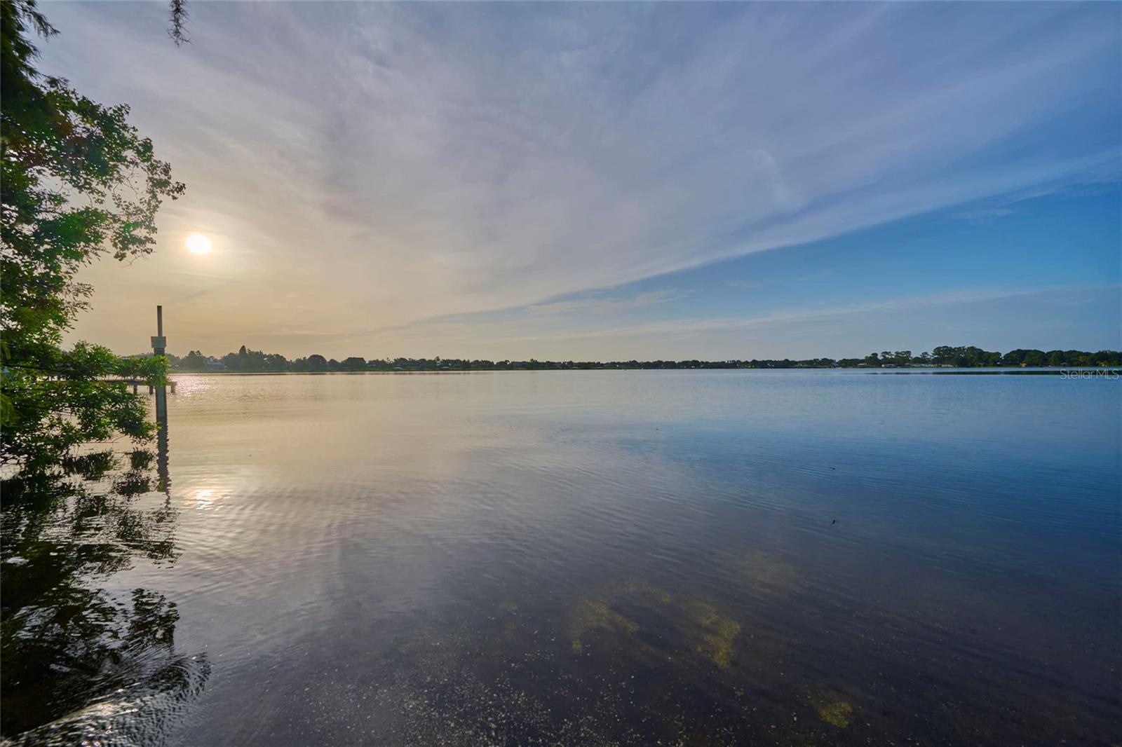 Lake Daisy boat ramp view of Lake Daisty