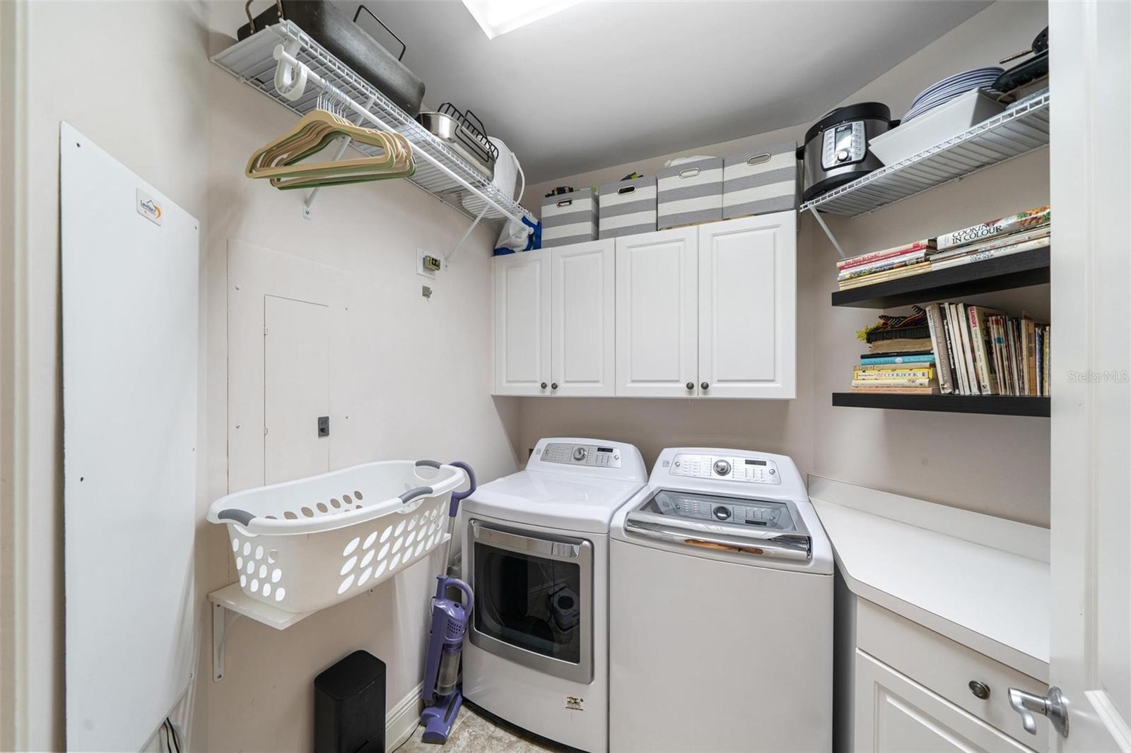 Laundry - utility sink is behind the door