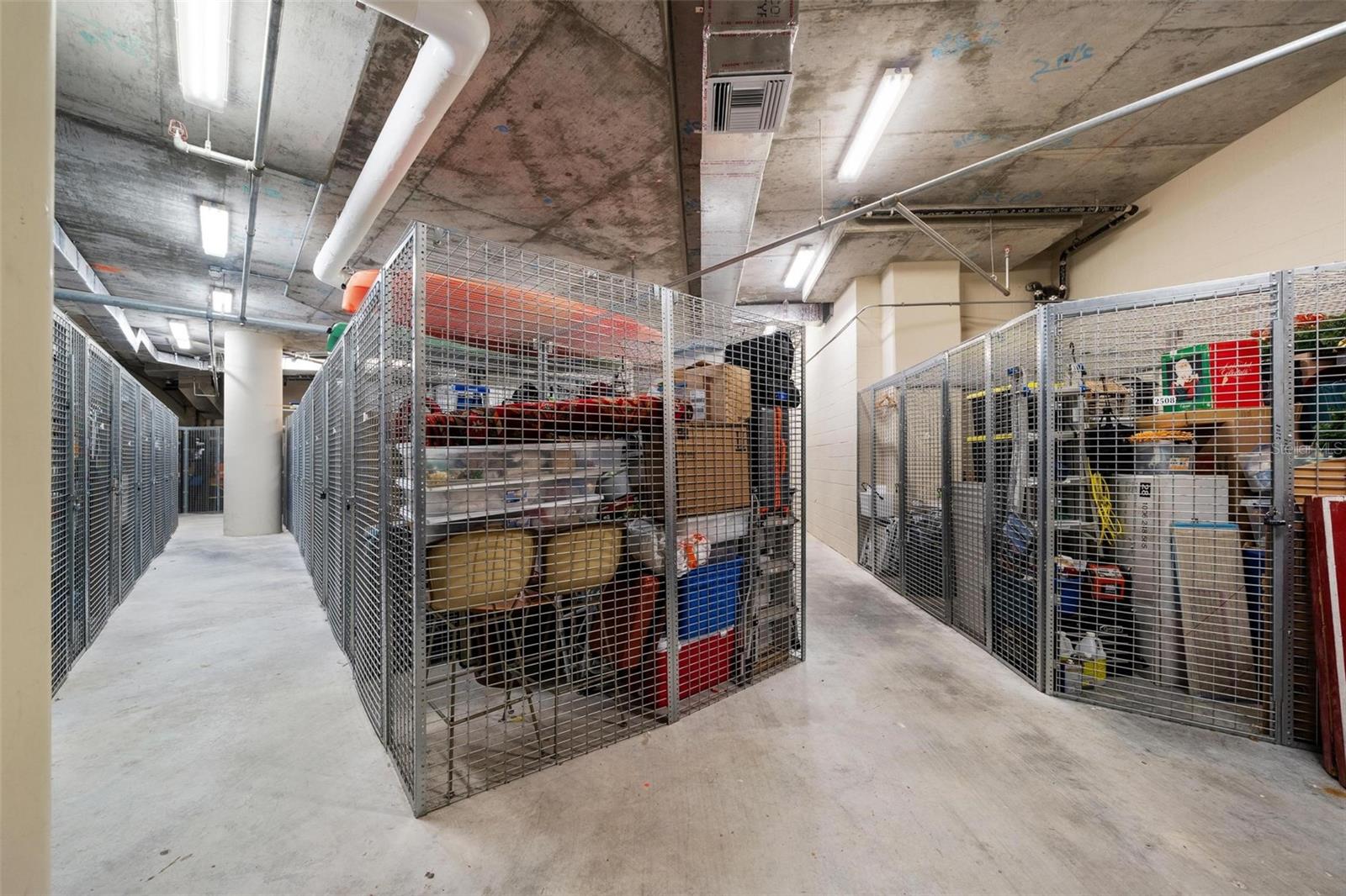 Private Storage for residents