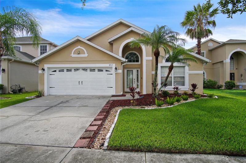 Your new home awaits tucked away in the Newport village of Vista Lakes with an UPDATED ROOF (2018), A/C (2017), new WATER HEATER (2022), wood plank and shiplap walls, LUXURY VINYL PLANK floors and a gorgeous kitchen!