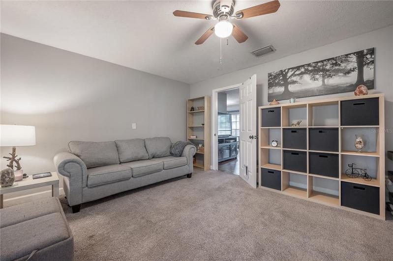 Third bedroom off of the living room