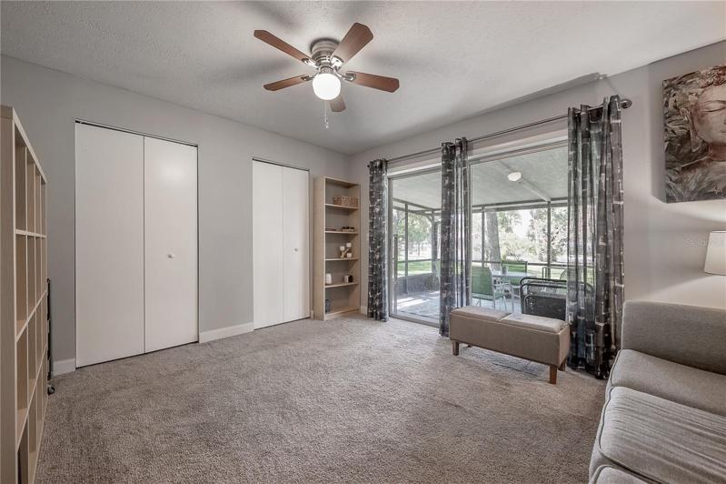 Third bedroom off of the living room