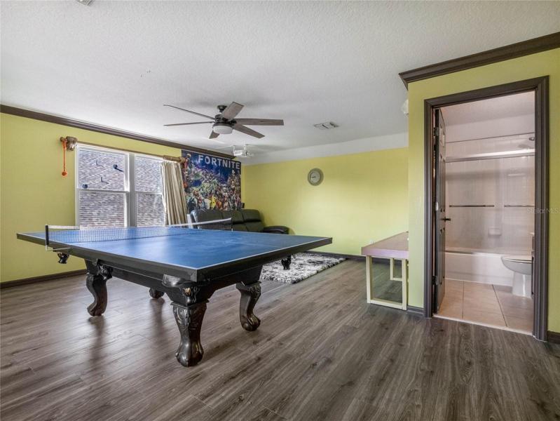 Bedroom 3 Bonus Room w/ Pool table