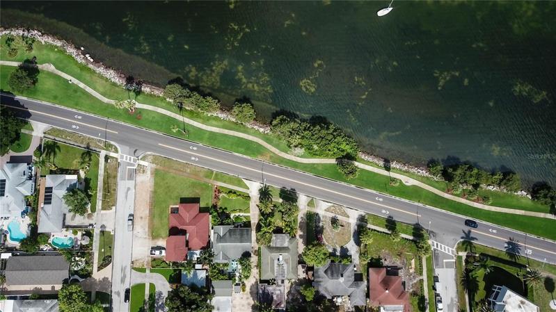 Overhead view