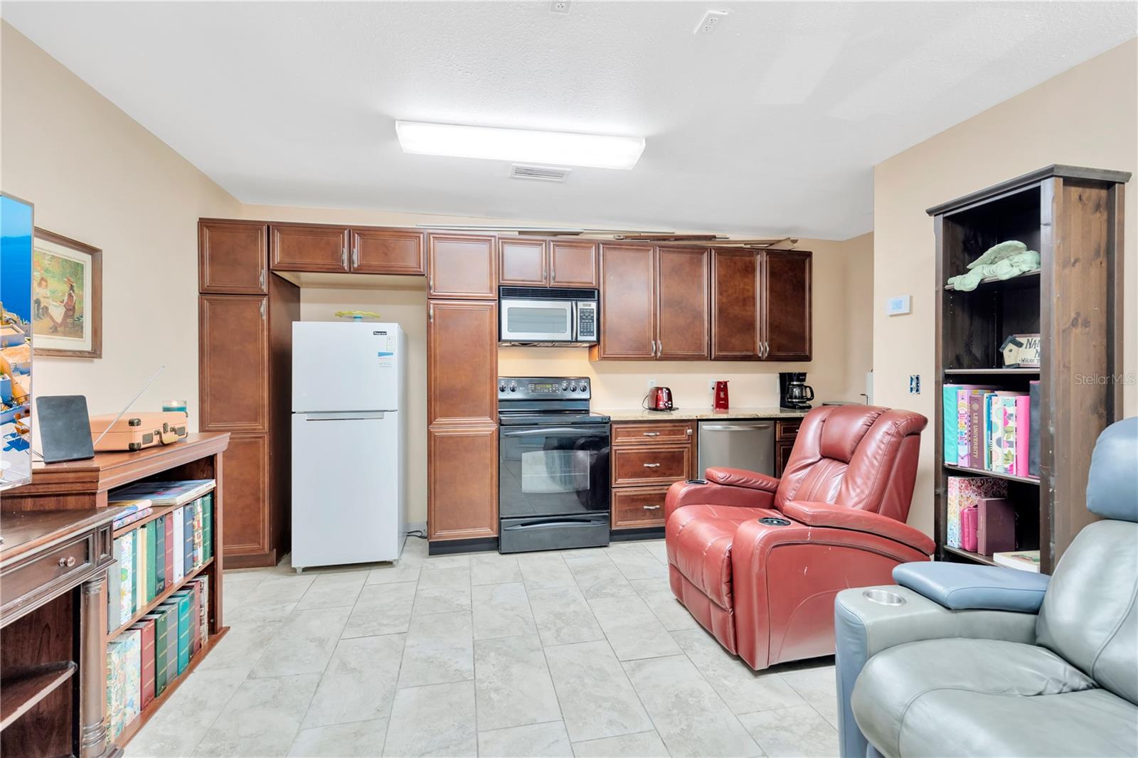 MIL apartment living room &amp; kitchen