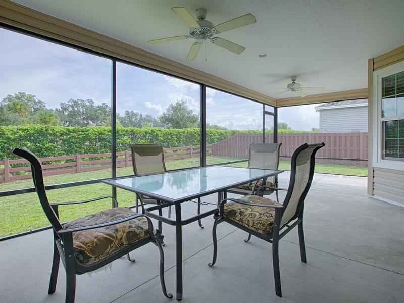 LANAI WITH PRIVATE VIEW