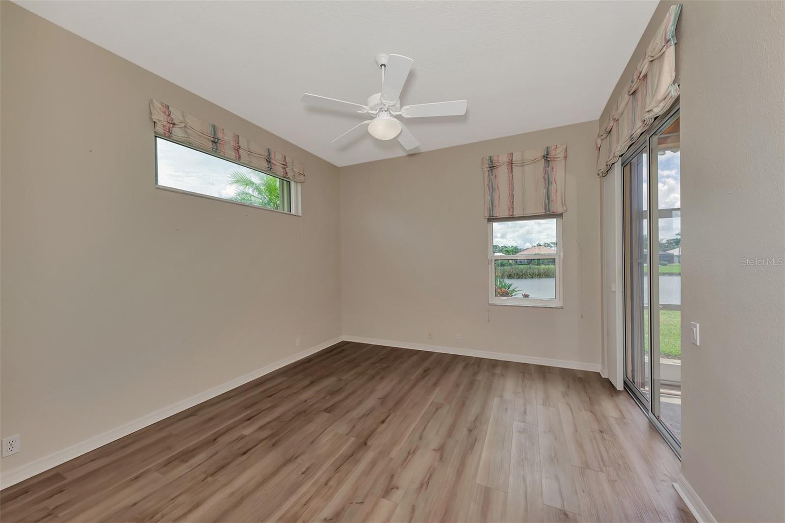 Bedroom #2 w/Luxury Vinyl Flooring