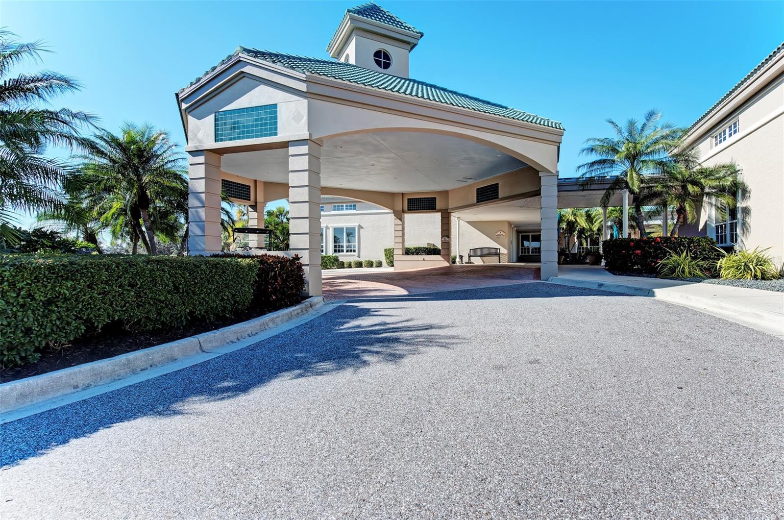 Entrance to Clubhouse