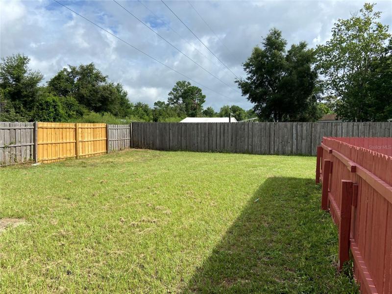Rear Yard