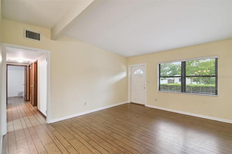 Front Door Entrance into the Living Room.
