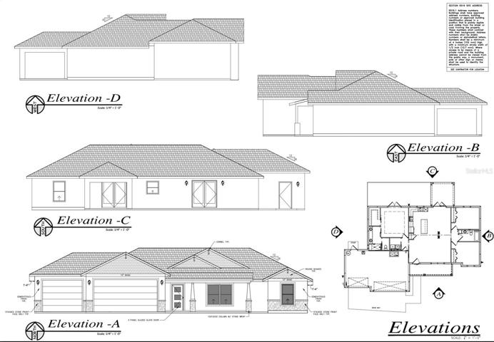 TESSANNA MODEL w/3-Car Garage