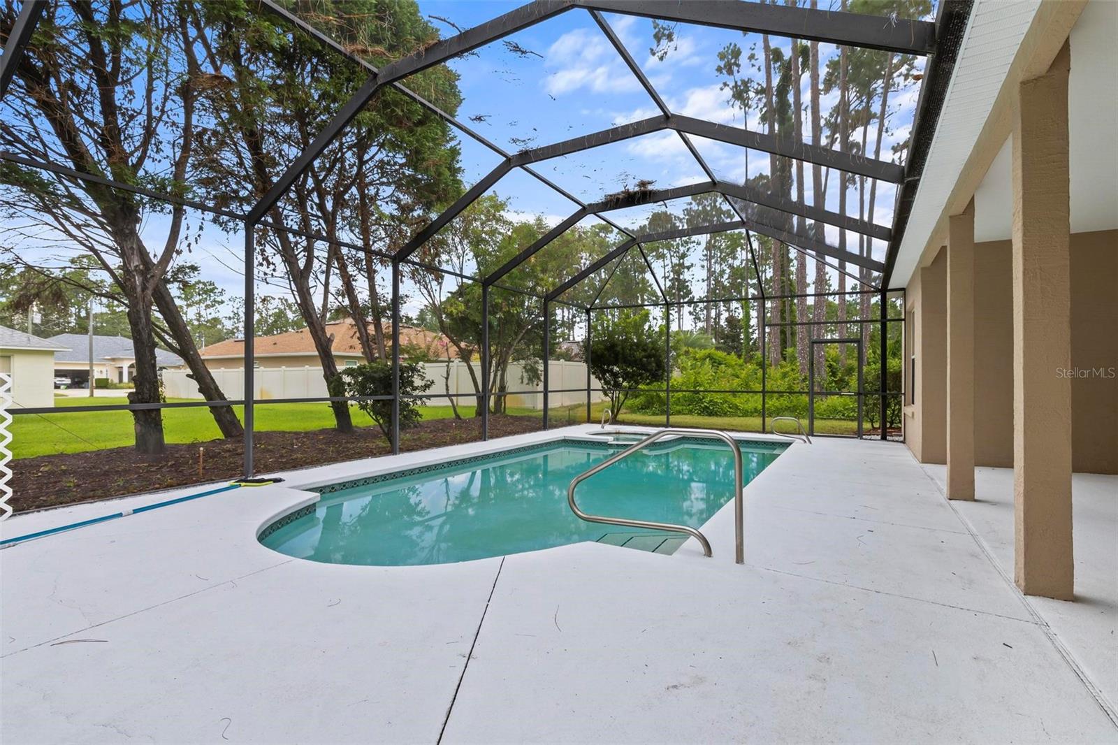 Rear Patio