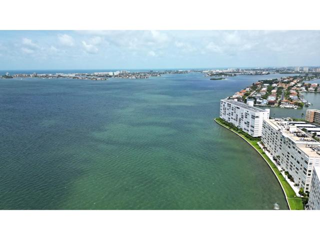 Looking North. Boca Ciega Bay with the Gulf of Mexico in the distance