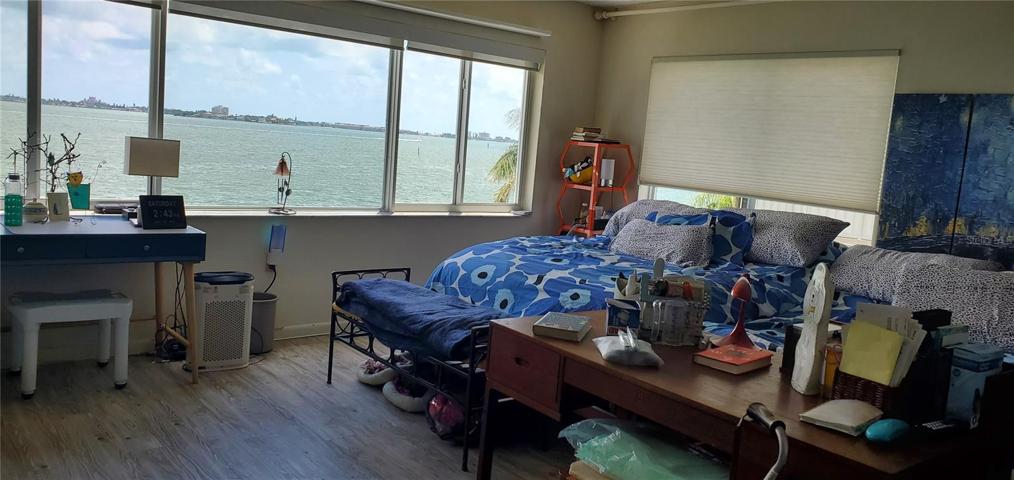 Bedroom off the kitchen