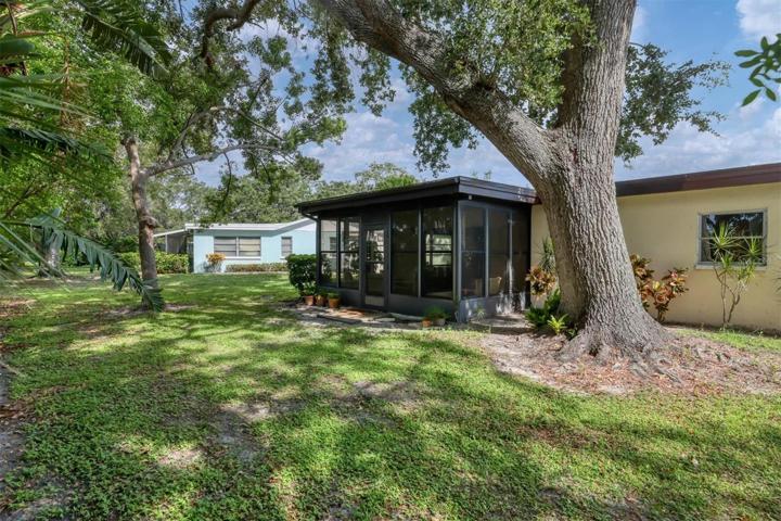 Rear of  property
