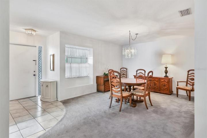 Entrance and dining room