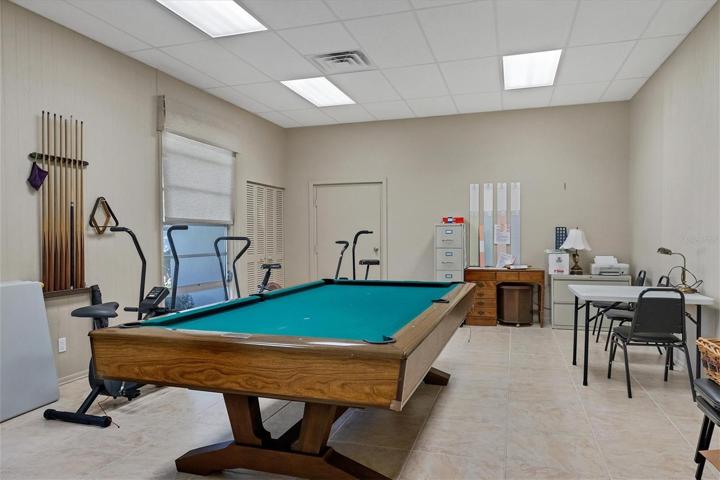 Club house Game room