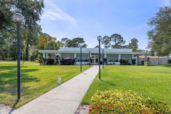 Club house front view