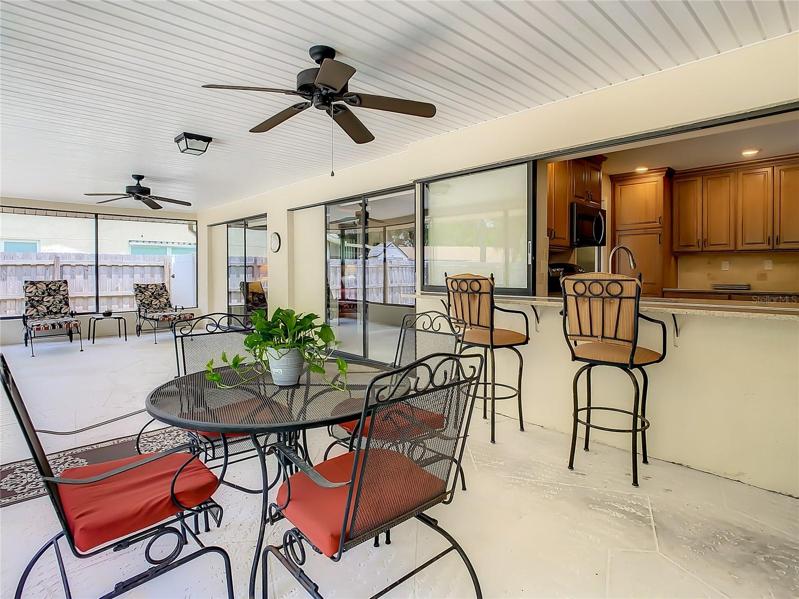 Rear Patio