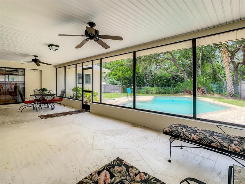 Rear Patio, Outdoor Entertaining Area, Pool and Rear Yard
