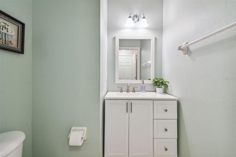 1/2 Bath -First Floor