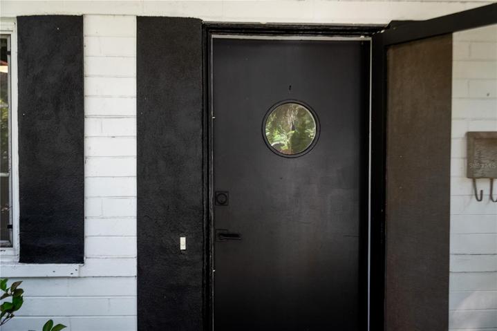 Original door with charm