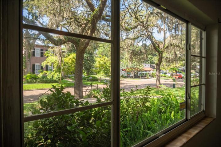 View from living room