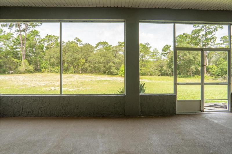 SCREEN ENCLOSED BACK PORCH