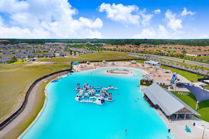 Lagoon and amenities