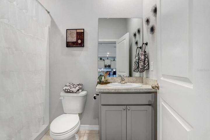 Full bathroom on first floor