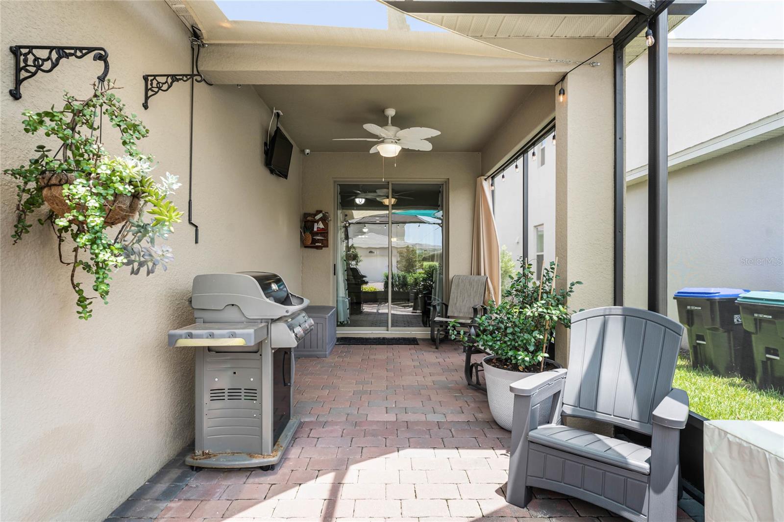 Extended and Enclosed Back Patio