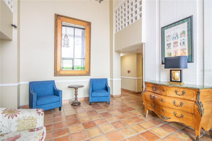 Front lobby
