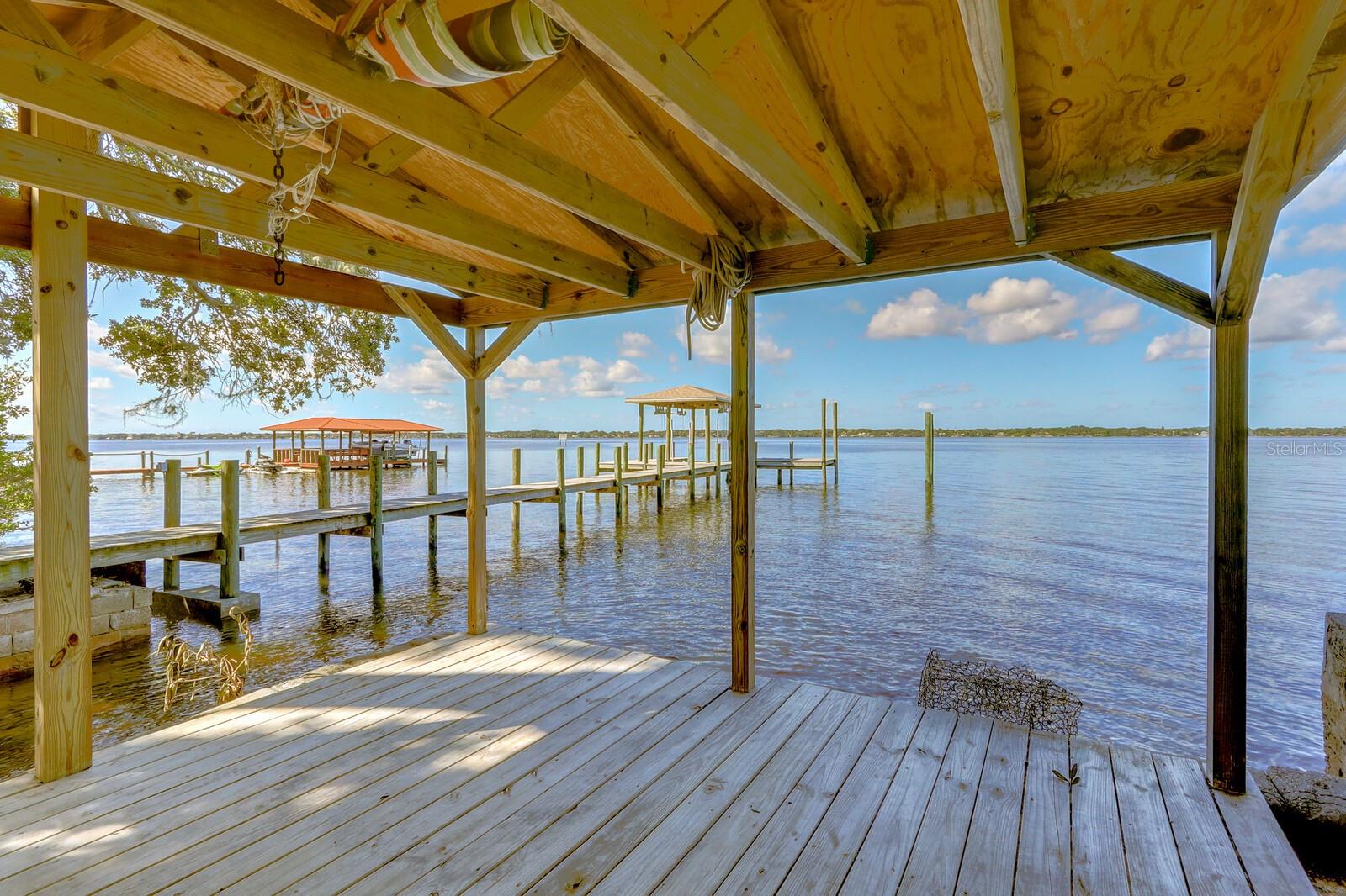 Waterside Covered Deck