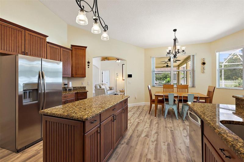 Open Kitchen & Dining Area
