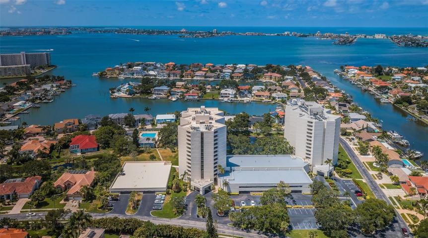 Pelican Bay has two buildings:  A and B.