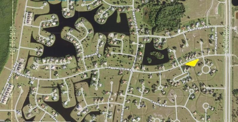 Community Aerial showing both lots together
