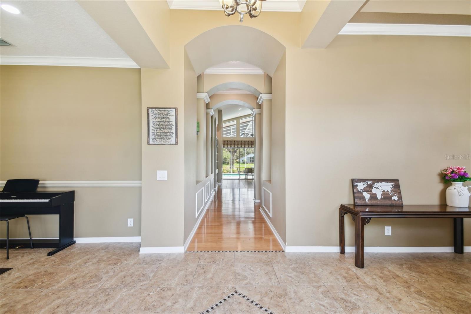 From front Entry