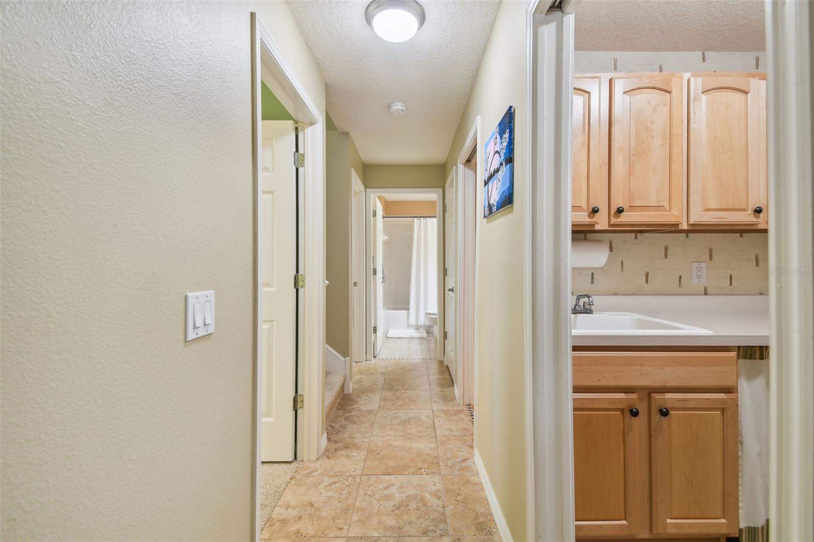 Hallway to Guest Bedrooms