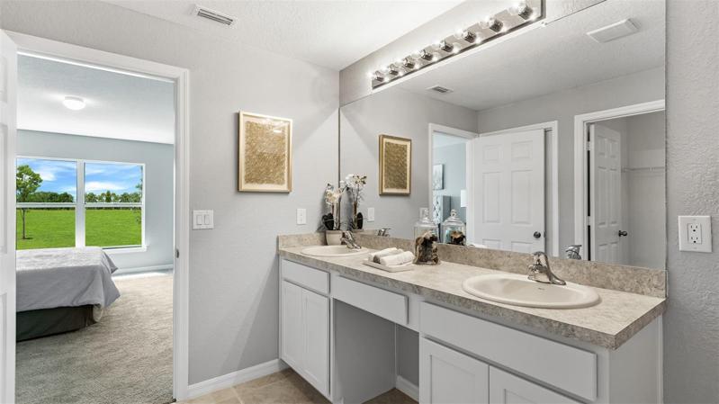 PRIMARY BATHROOM 2 *DISCLAIMER: Renderings, Photos, Virtual Tours are of like model and are used for display purpose only, actual property may vary.