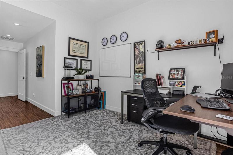 Office/Work Area in Master Bedroom