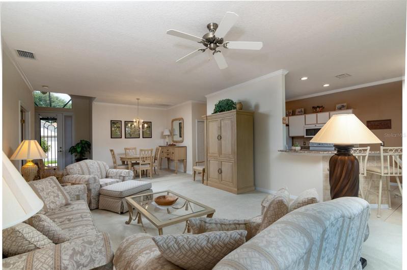The BISCAYNE floor plan is highly efficient with a great traffic pattern.