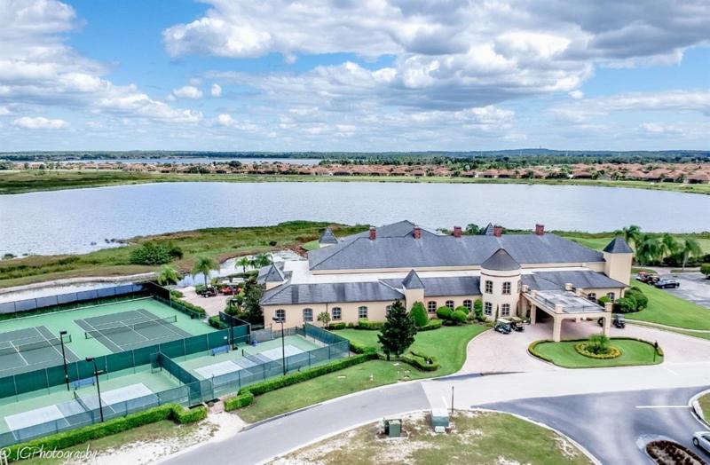 The Health and Fitness Center is a 30,000 square foot amenity filled building that is located on the other side of Lake Ashton.